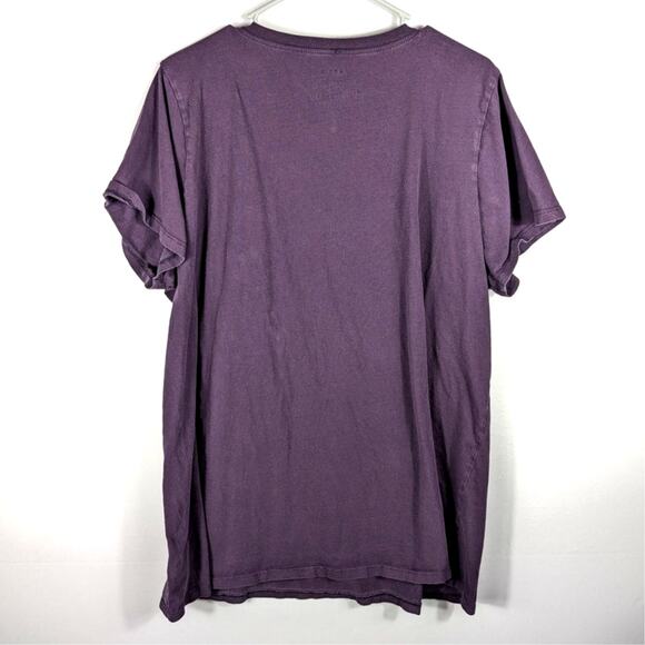 TORRID 3 Purple Graphic Tee Womens Love Is A Terrible Thing To Hate Cotton Shirt - Picture 4 of 4